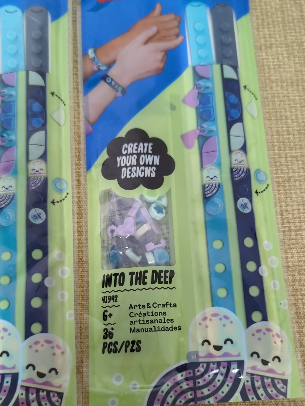 LEGO Dots Into The Deep Bracelet Kit Set Of 2 Packs (Each Pack Makes 2)